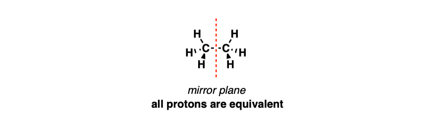 -equivalence-of-protons-in-ethane