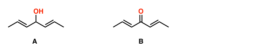 practice problem uv vis which absobs at longest wavelength ketone conjugated longer wavelength