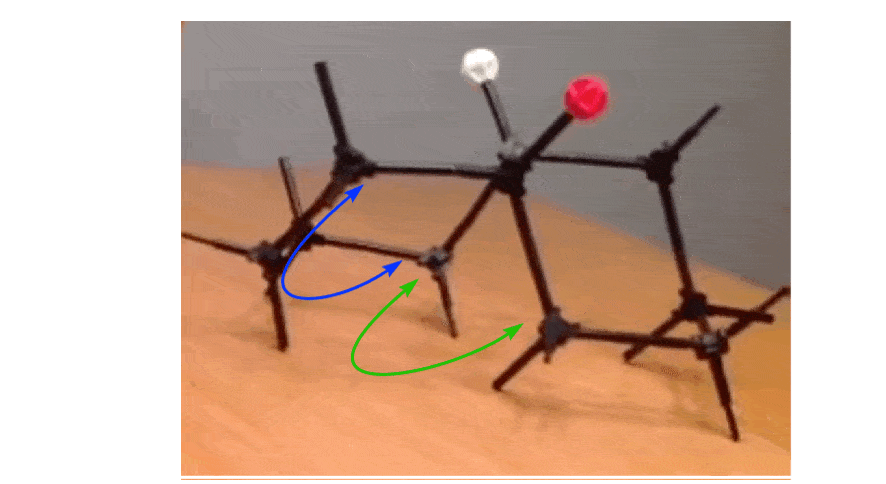 picture-of-cis-decalin-with-gauche-interactions-in-cis-highlighted-with-blue-and-green-arrows