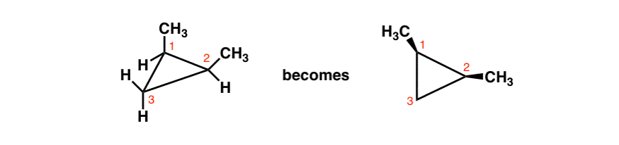 wedge-dash-drawing-of-cis-dimethylcycloprorpane-side-on-drawing-and-wedge-dash-drawing